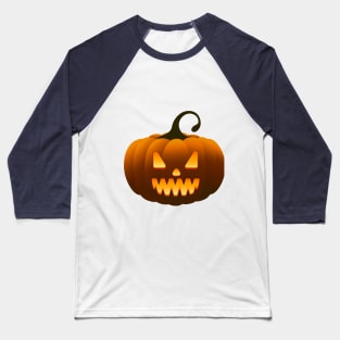 Halloween scary pumpkin Baseball T-Shirt